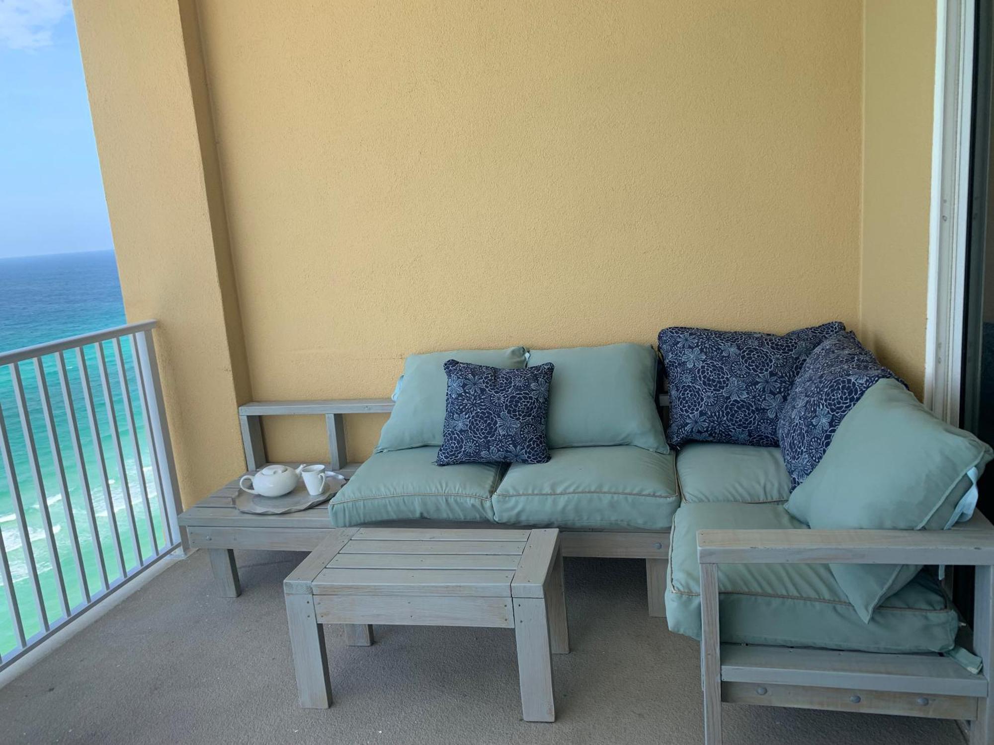 Tropic Winds 1701 Premium Corner Unit With 2 Parkings! Free Beach Chairs Service! Панама-Сіті-Біч Екстер'єр фото